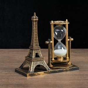 Часы песочные "Эйфелева башня", 15.5х6.5.х16 см, микс