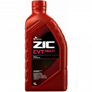 Масло трансмиссионное ZIC CVT Multi, синтетическое, универсальное, для вариаторов, 1л, арт. 132631