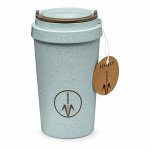 Термокружка ECO CUP голубой 400 мл