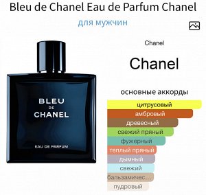 Мужские духи Bleu de Chanel Eau de Parfum Chanel 100 мл. Оригинал