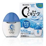Капли для глаз Rohto Cube для контактных линз (с ментолом)