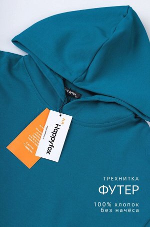 Детский костюм оверсайз из футера трехнитки