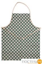 Фартук Мари Санна Клетка (зелен.) 9266-1 Рогожка