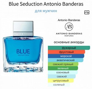 Мужские духи Blue Seduction Antonio Banderas 100 мл. Оригинал