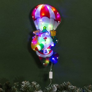 Фигура "Дед мороз" 19х42 см, пластик, 20 LED, 240V МУЛЬТИ