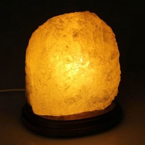 Соляная лампа "Гора" цельный кристалл, 15,5 см ? 15,5 см ? 16,5 см, 2-3 кг