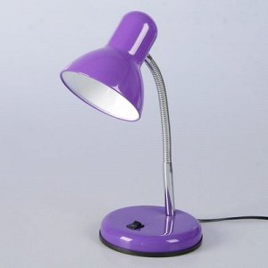 Настольная лампа 1x60W E27 фиолетовая 14x14x33см