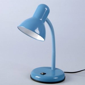 Настольная лампа "Design" 1x60W E27 синяя 14x14x33см