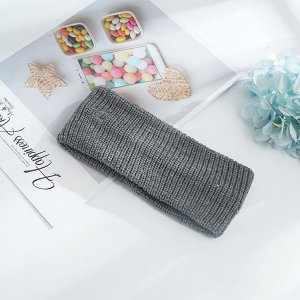 Повязка теплая на голову, женская