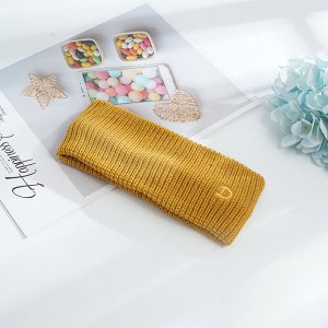 Повязка теплая на голову, женская
