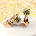 Серьги позолота  H01-5095