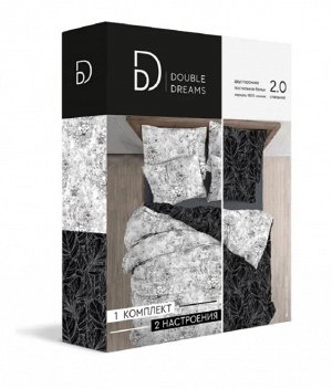 "Double Dreams" Комплект постельного белья "Bellagio" 1,5сп, 70х70см, перкаль