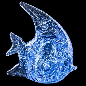 Головоломка 3D Рыбка синяя Эврика