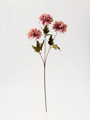 Цветы искусственные «Георгин садовый», 9x60 см, пепельно-розовые