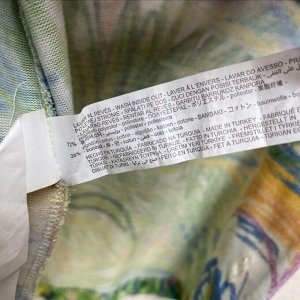 Рубашка Zara с ярким принтом турция