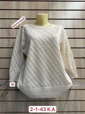 Свитер ткань 70% cotton, 10% wool, 15% elastane, 5% cashmere