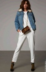 Брюки PANTALONI - white