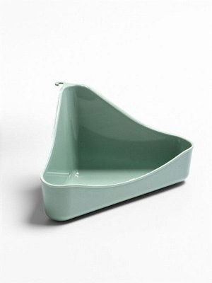 Туалет угловой для грызунов 16x9x8.5 см, микс цветов