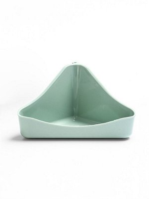 Туалет угловой для грызунов 16x9x8.5 см, микс цветов