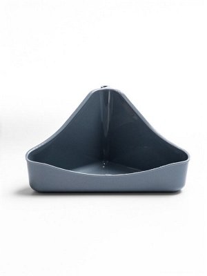 Туалет угловой для грызунов 16x9x8.5 см, микс цветов