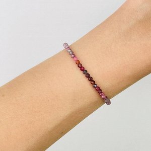 Браслет из Шпинели микс (градиент)