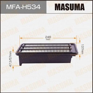 Фильтр воздушный Masuma, с масляной пропиткой, арт. MFA-H534