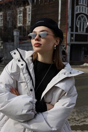 Куртка-парка женская, нюд