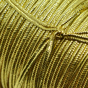 Сутаж Сутаж, диаметр 3 мм, цвет gold metallic, цена указана за 1 м, США
