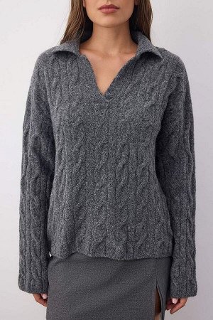 Свитер 44% Polyester, 33% Akrilik, 13% Poliamid, 5% Yün, 5% Elastan