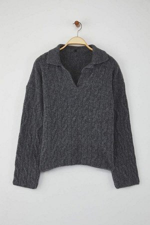 Свитер 44% Polyester, 33% Akrilik, 13% Poliamid, 5% Yün, 5% Elastan