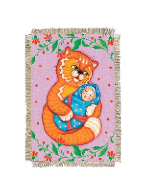 Колыбельная котика -  сувенир свиток-магнит