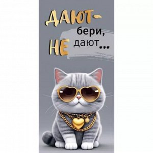 Конверт для денег "Дают - бери, не дают - отбери"