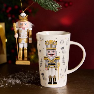 Подарочный набор LEFARD Nutcracker: фарфоровая кружка 385 мл и ёлочная игрушка