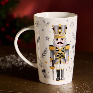 Подарочный набор Lefard Nutcracker: фарфоровая кружка 385 мл и ёлочная игрушка