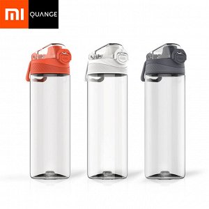 Спортивная бутылка Xiaomi Mijia Quange Hello life Tritan