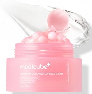 Укрепляющий капсульный крем с ПДРН и пептидами PDRN Pink Collagen Capsule Cream, 55гр.