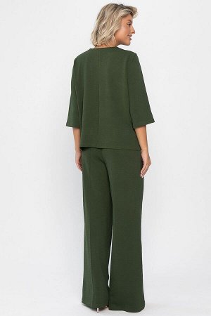 Костюм трикотажный Альберта (темно-зеленый) К14342-10М