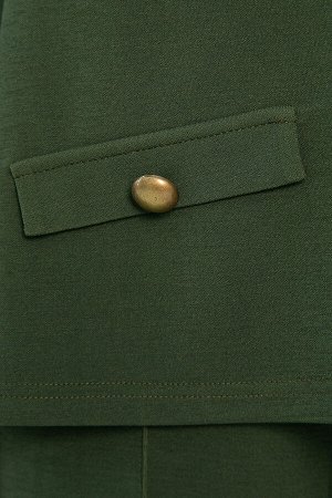Костюм трикотажный Альберта (темно-зеленый) К14342-10М