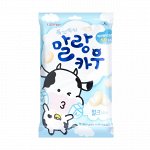 LOTTE &quot;MALANG COW (STRAWBERRY MILK)&quot; Мягкая молочная карамель 79 г, п/п,  1*20 шт Арт-13395