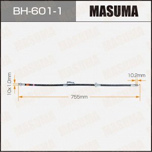 Шланг тормозной MASUMA T- /front/ PRIUS / ZVW30 RH