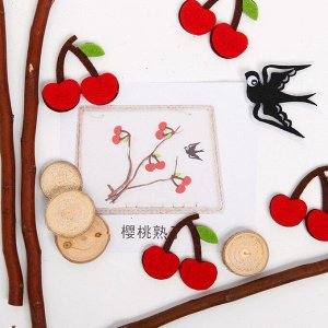 Набор для творчества эко декора «Ветки с ягодками» клей 15 мл