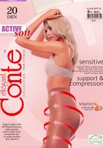 Колготки корректирующие, Conte, Active Soft 20
