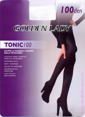Колготки теплые, Golden Lady, Tonic 100 оптом