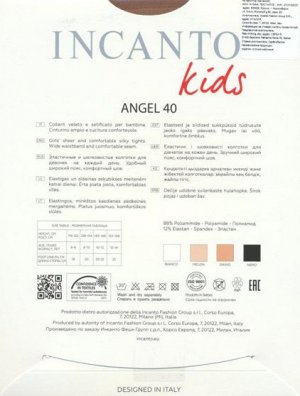 Колготки детские, Incanto, Angel 40