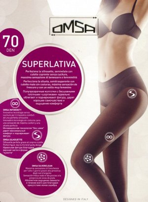 Колготки бесшовные, Omsa, Superlativa 70