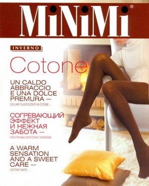 Колготки теплые, Minimi, Cotone 70 оптом