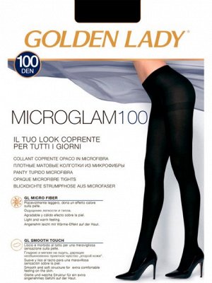 Колготки теплые, Golden Lady, Micro Glam 100 оптом