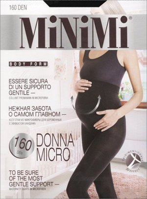 Колготки для беременных, Minimi, Donna Micro 160