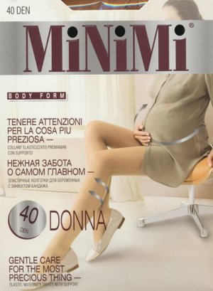 Колготки для беременных, Minimi, Donna 40