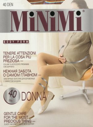 Колготки для беременных, Minimi, Donna 40 оптом